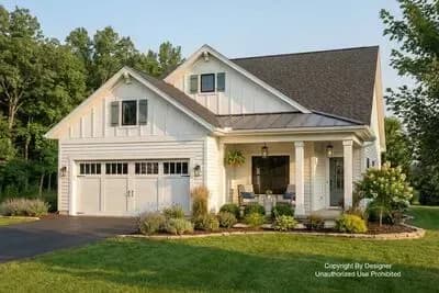 3-Bed Modern Farmhouse with Home Office - 2142 Sq Ft