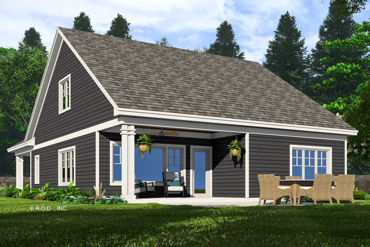 Plan 14895RK: Two-Story Craftsman House Plan with Loft Above - 2142 Sq Ft - Image #5 - Country, Craftsman, Traditional