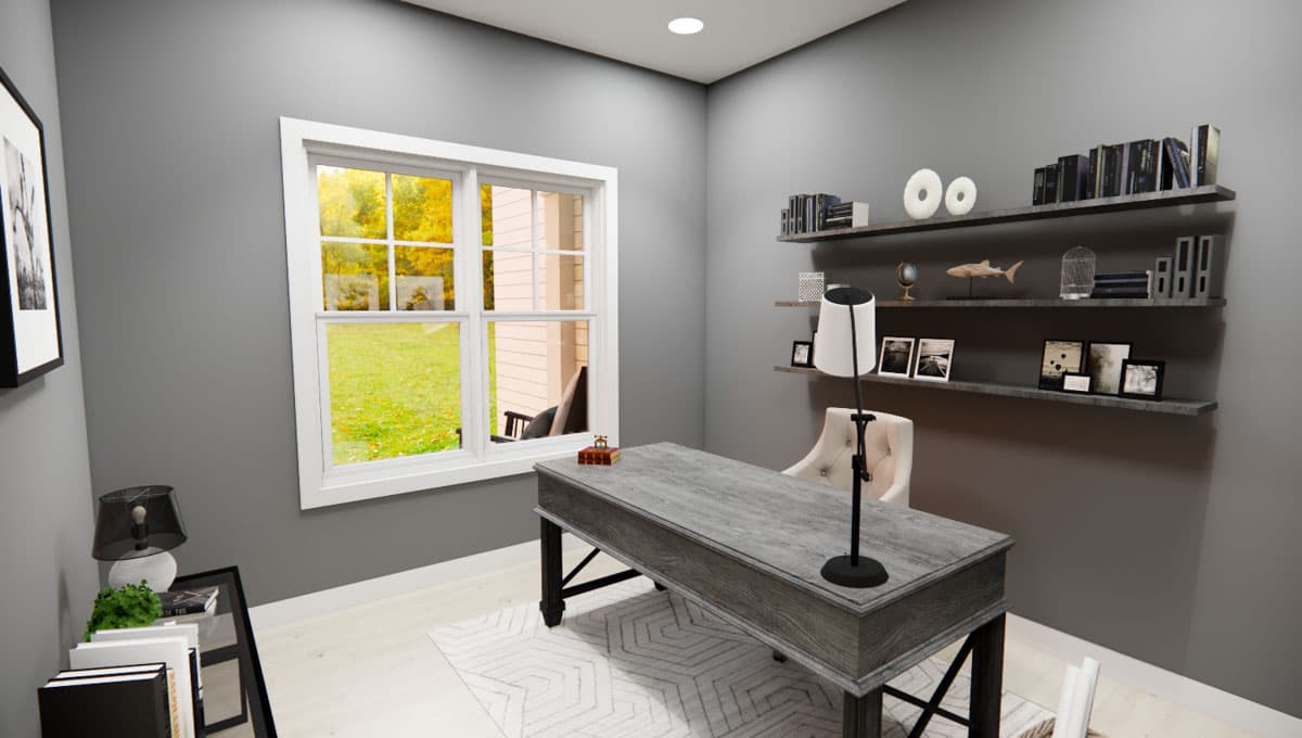 Plan 14895RK: Two-Story Craftsman House Plan with Loft Above - 2142 Sq Ft - Image #8 - Country, Craftsman, Traditional