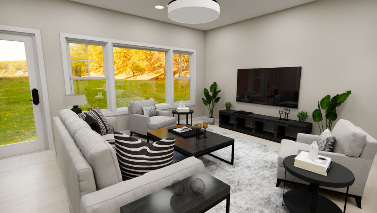 Plan 14895RK: Two-Story Craftsman House Plan with Loft Above - 2142 Sq Ft - Image #14 - Country, Craftsman, Traditional