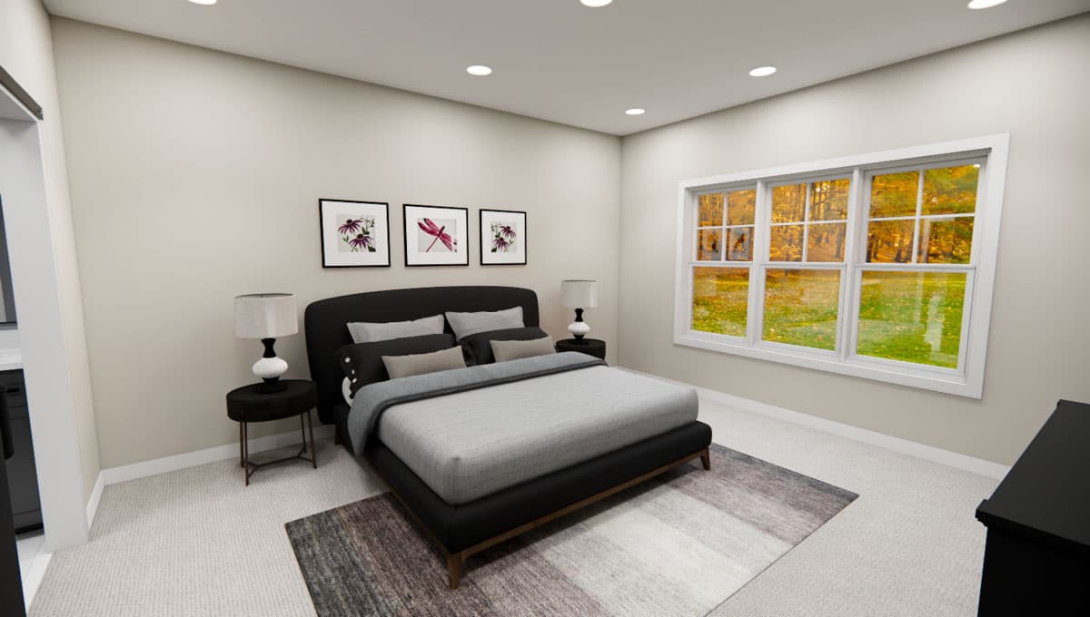 Plan 14895RK: Two-Story Craftsman House Plan with Loft Above - 2142 Sq Ft - Image #16 - Country, Craftsman, Traditional