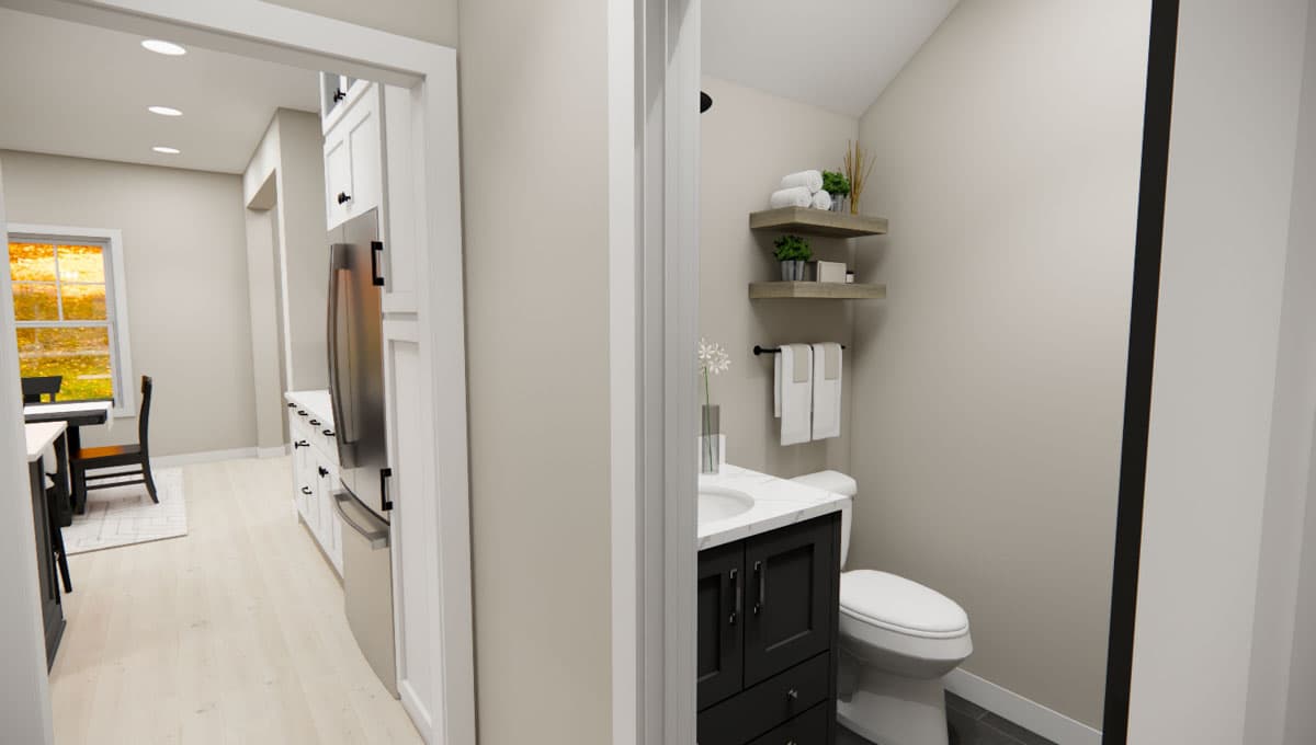 Plan 14895RK: Two-Story Craftsman House Plan with Loft Above - 2142 Sq Ft - Image #25 - Country, Craftsman, Traditional