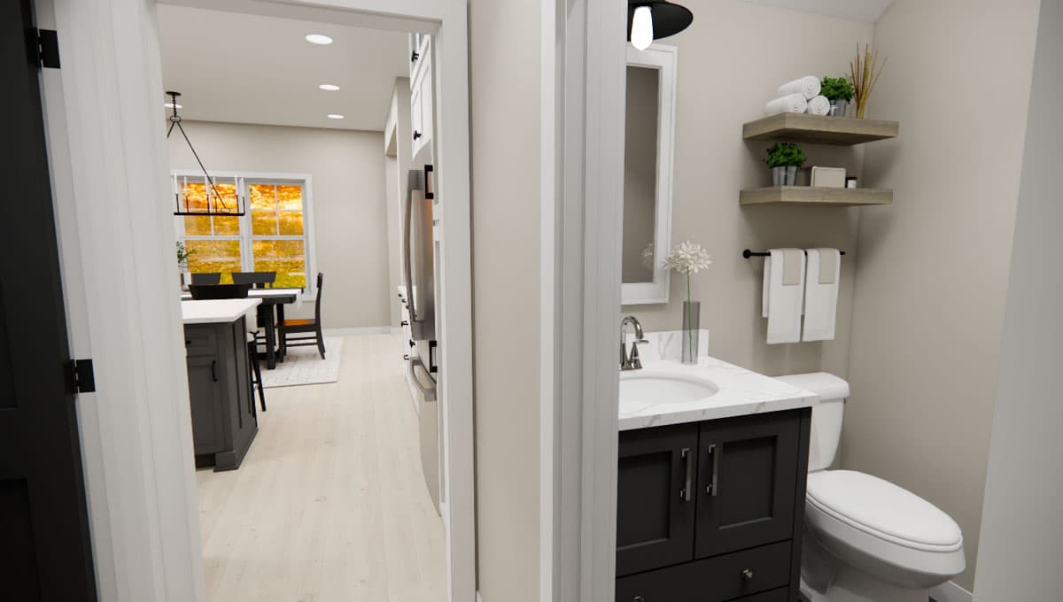 Plan 14895RK: Two-Story Craftsman House Plan with Loft Above - 2142 Sq Ft - Image #26 - Country, Craftsman, Traditional