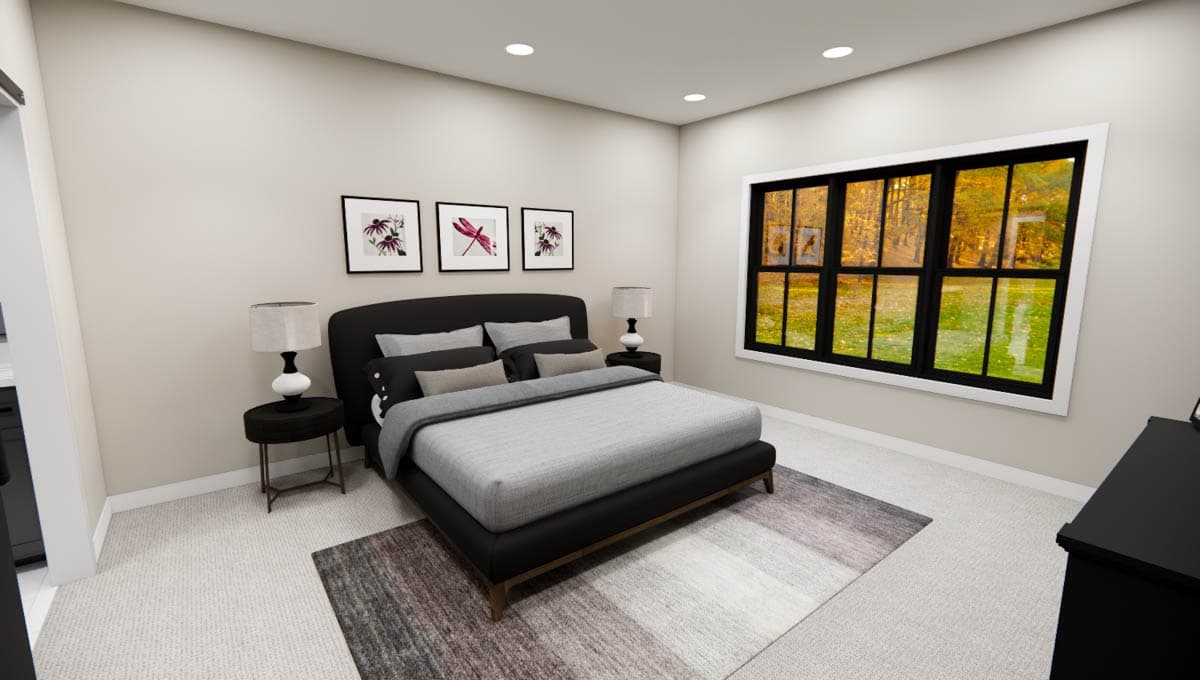 Plan 14896RK: One-Story Transitional New American House Plan with Loft Above - 2280 Sq Ft - Image #20 - Craftsman, Modern Farmhouse, New American, Transitional