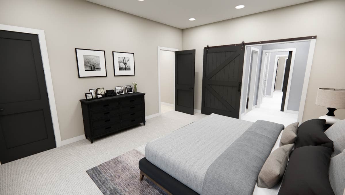 Plan 14896RK: One-Story Transitional New American House Plan with Loft Above - 2280 Sq Ft - Image #21 - Craftsman, Modern Farmhouse, New American, Transitional