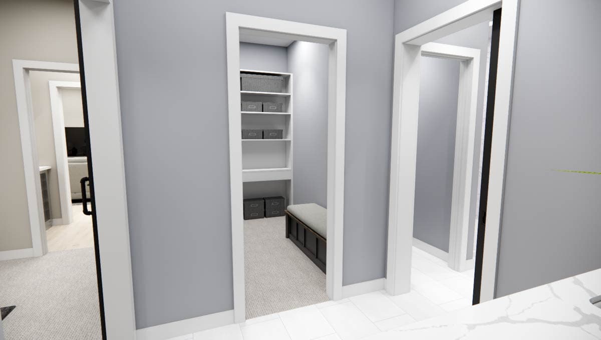 Plan 14896RK: One-Story Transitional New American House Plan with Loft Above - 2280 Sq Ft - Image #23 - Craftsman, Modern Farmhouse, New American, Transitional