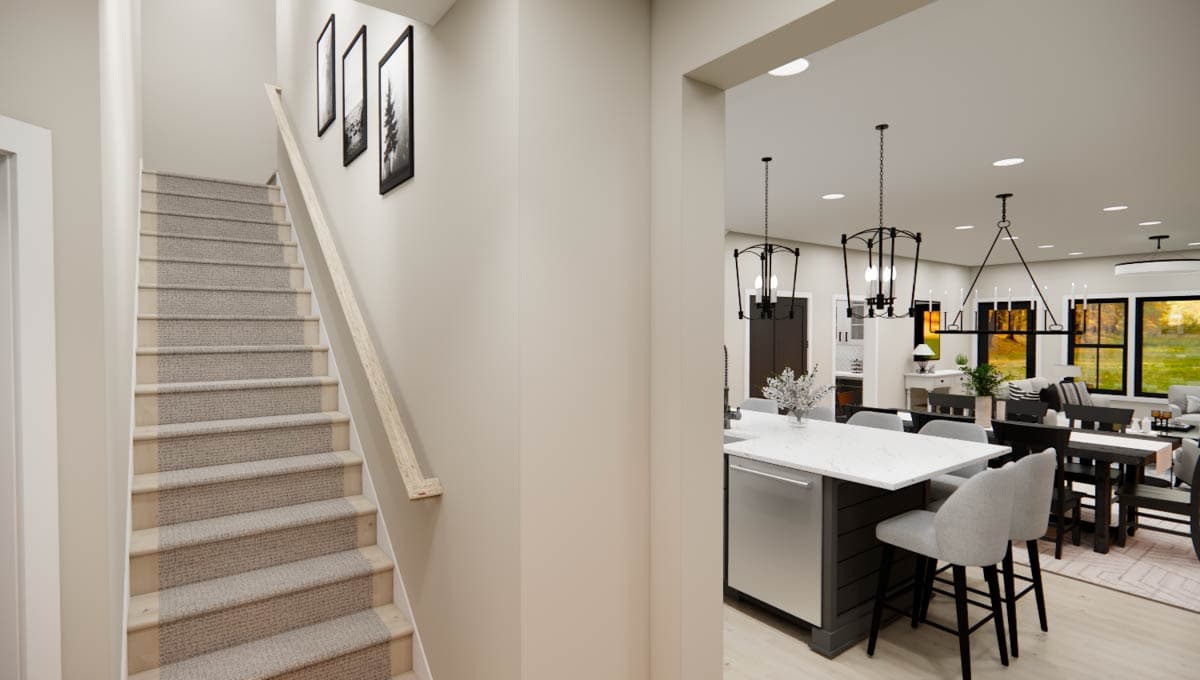 Plan 14896RK: One-Story Transitional New American House Plan with Loft Above - 2280 Sq Ft - Image #31 - Craftsman, Modern Farmhouse, New American, Transitional