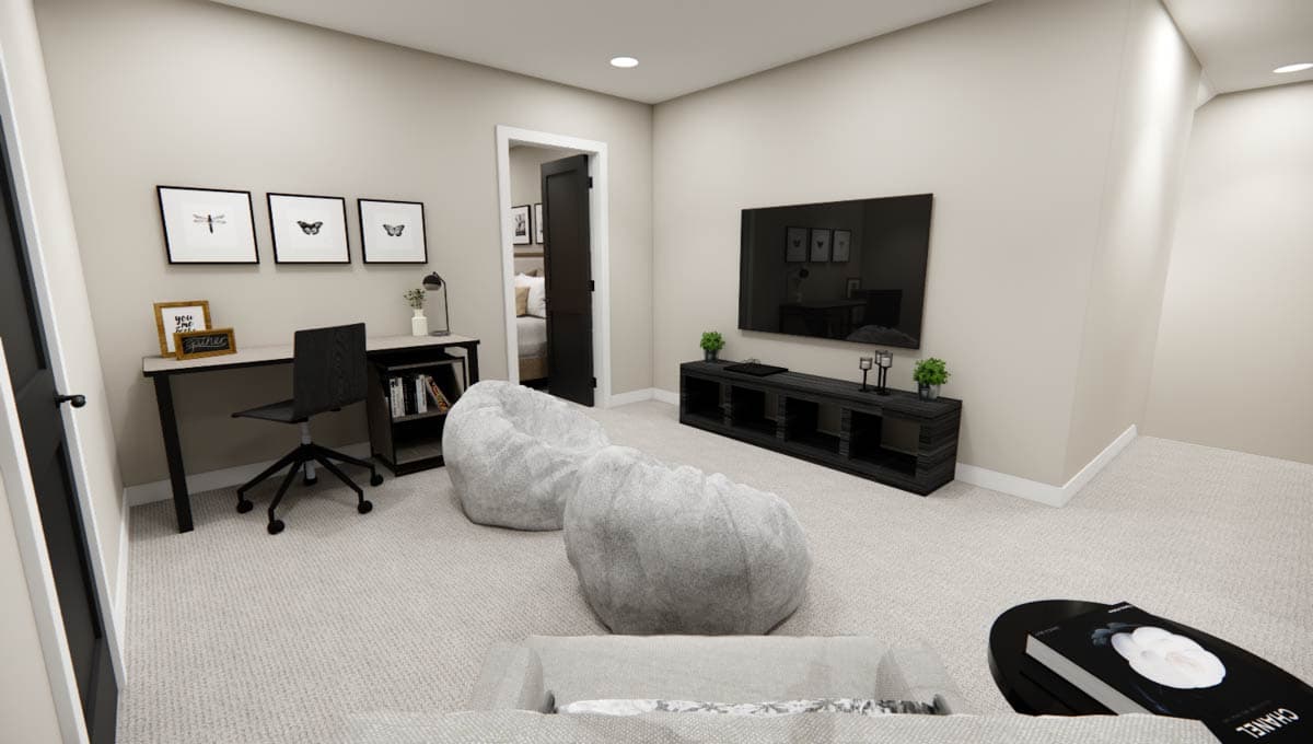 Plan 14896RK: One-Story Transitional New American House Plan with Loft Above - 2280 Sq Ft - Image #33 - Craftsman, Modern Farmhouse, New American, Transitional