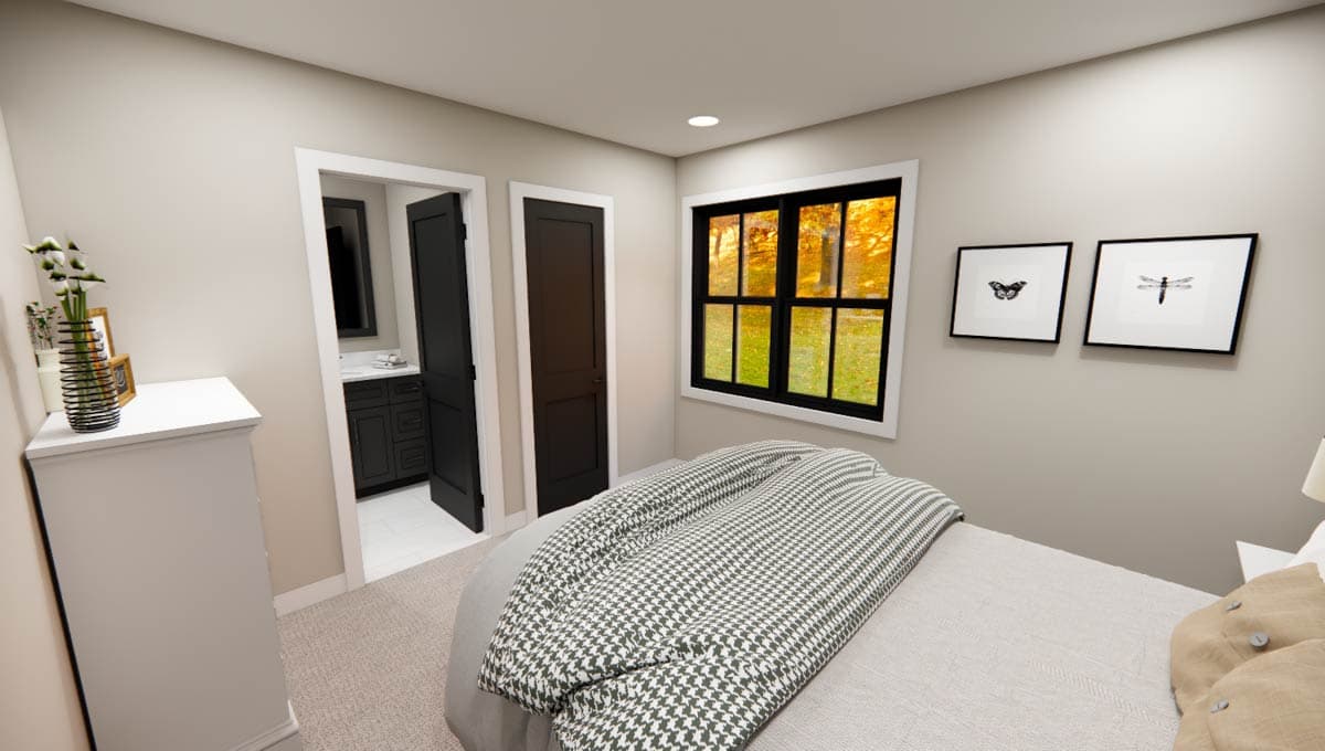 Plan 14896RK: One-Story Transitional New American House Plan with Loft Above - 2280 Sq Ft - Image #34 - Craftsman, Modern Farmhouse, New American, Transitional