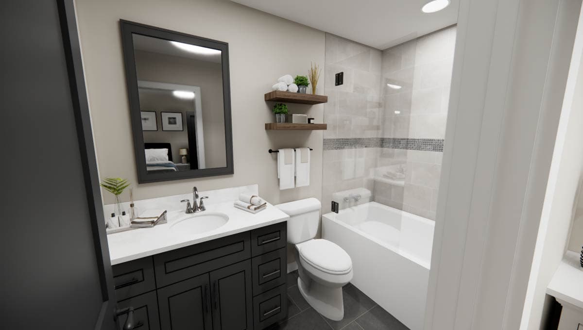 Plan 14896RK: One-Story Transitional New American House Plan with Loft Above - 2280 Sq Ft - Image #37 - Craftsman, Modern Farmhouse, New American, Transitional