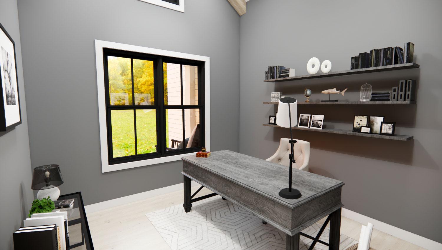 Plan 14897RK: Two-Story New American House Plan with Loft - 2142 Sq Ft - Image #10 - New American, Rustic