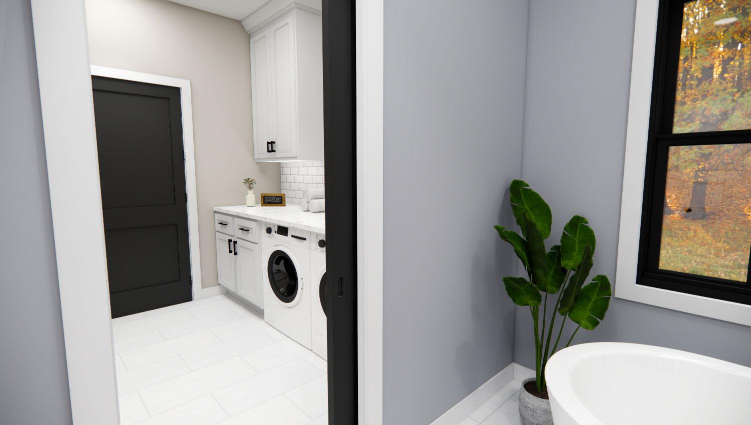 Plan 14897RK: Two-Story New American House Plan with Loft - 2142 Sq Ft - Image #39 - New American, Rustic