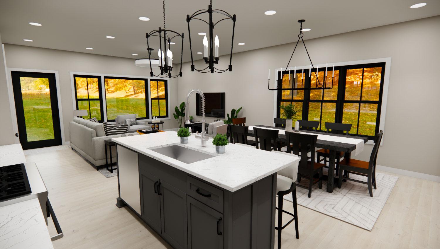 Plan 14897RK: Two-Story New American House Plan with Loft - 2142 Sq Ft - Image #19 - New American, Rustic