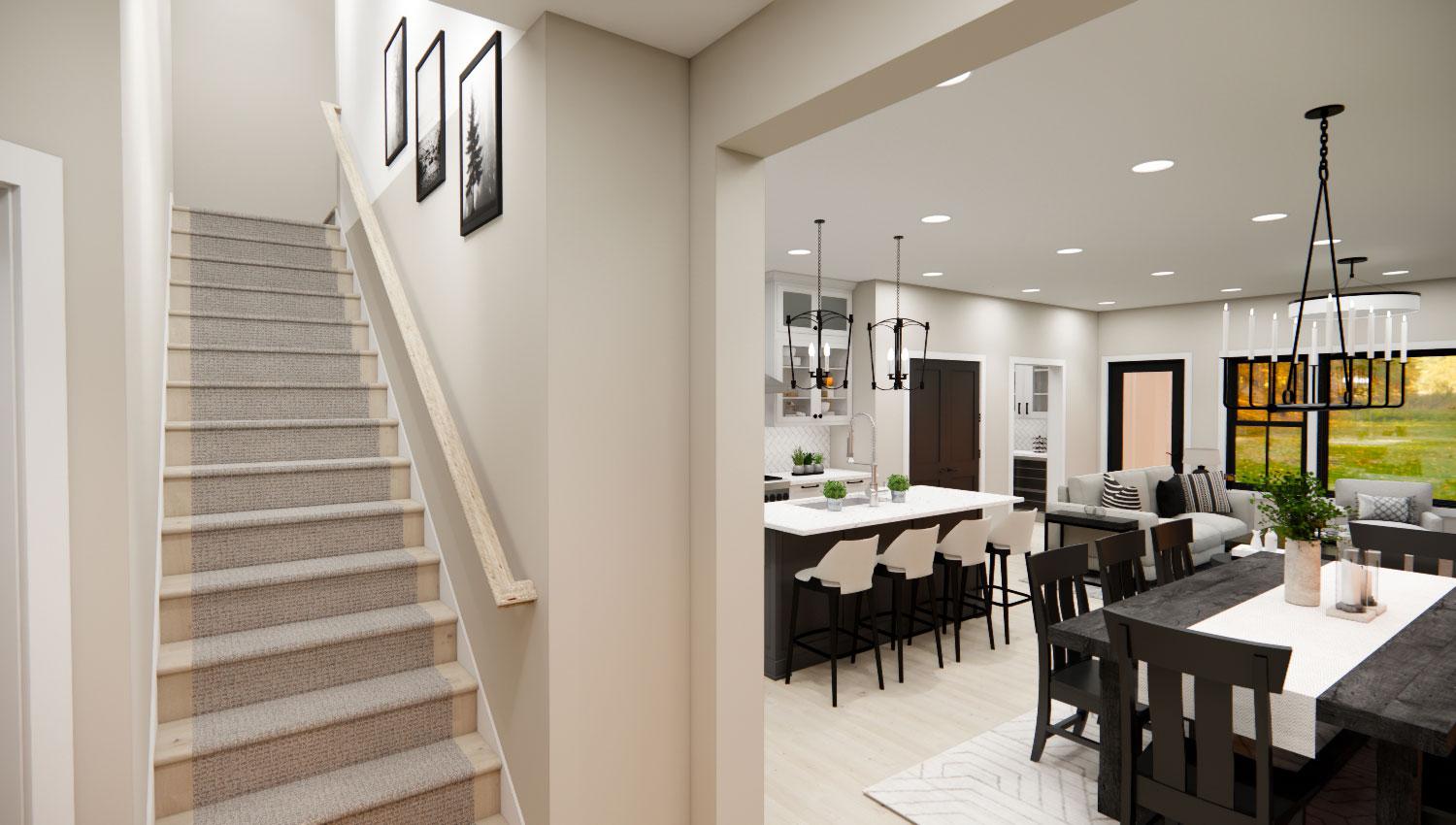 Plan 14897RK: Two-Story New American House Plan with Loft - 2142 Sq Ft - Image #21 - New American, Rustic