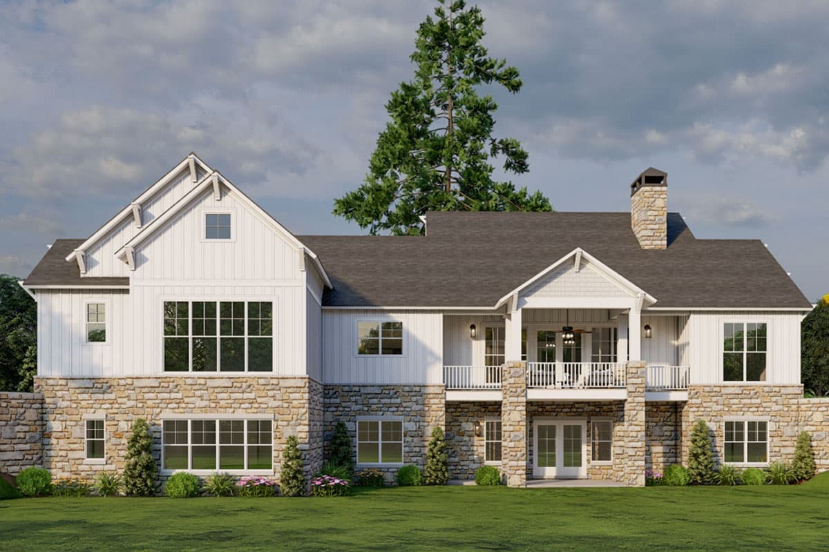 Plan 70904MK: 3-Bed Modern Farmhouse Plan with Bonus Room - 2719 Sq Ft - Image #6 - Contemporary, Country, Modern Farmhouse, New American