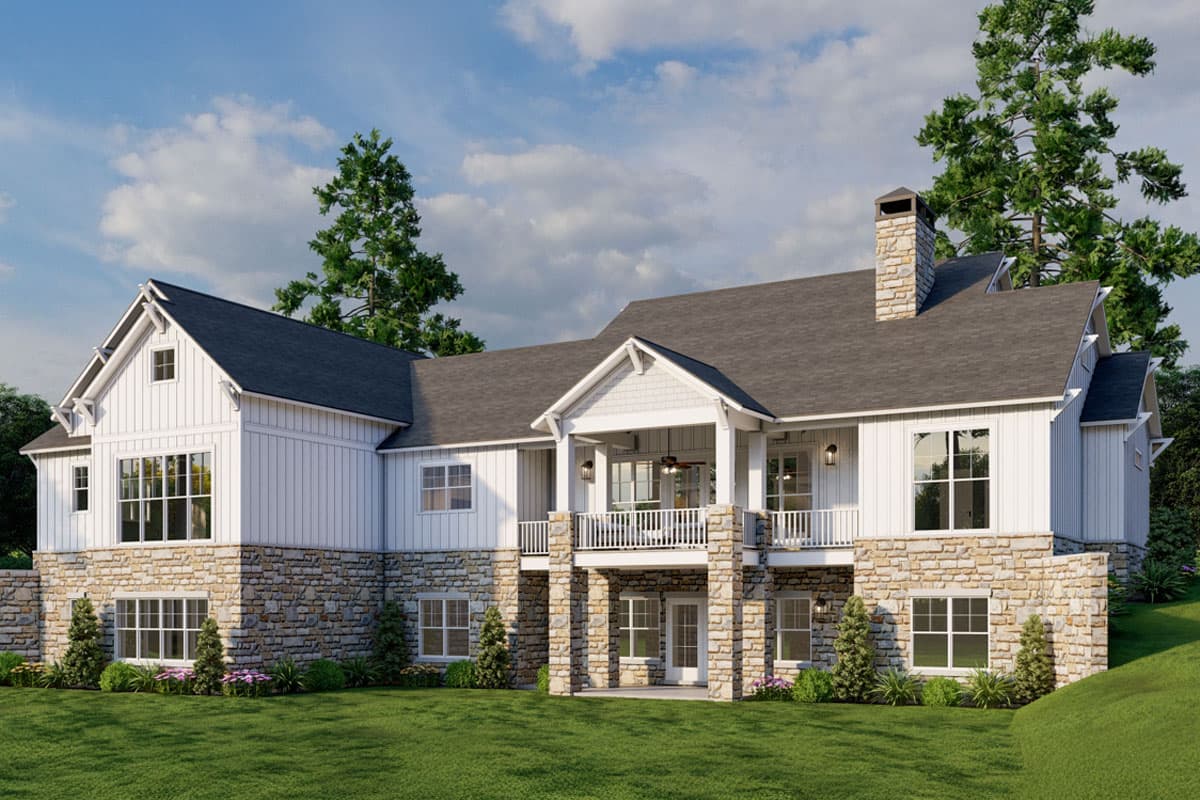 Plan 70904MK: 3-Bed Modern Farmhouse Plan with Bonus Room - 2719 Sq Ft - Image #7 - Contemporary, Country, Modern Farmhouse, New American