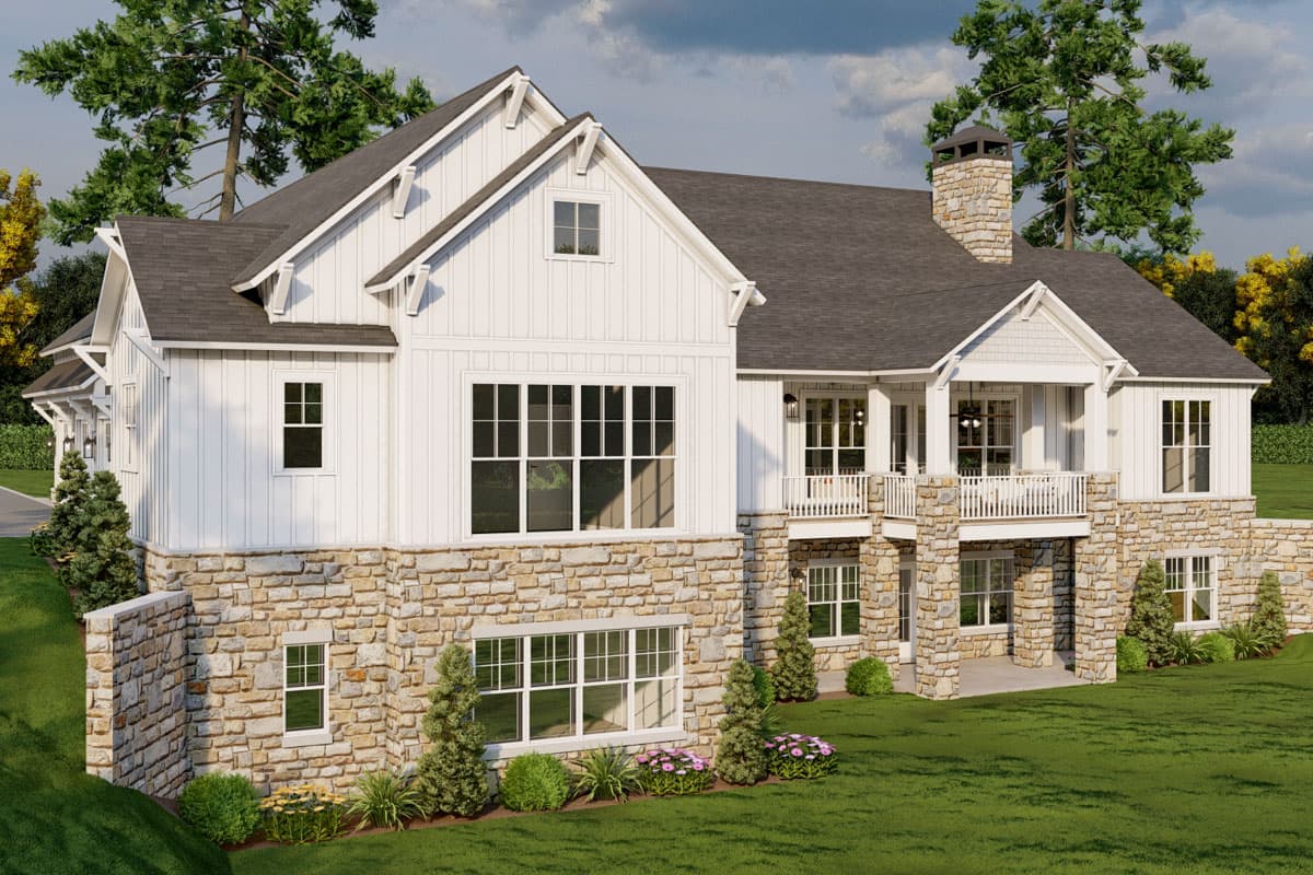 Plan 70904MK: 3-Bed Modern Farmhouse Plan with Bonus Room - 2719 Sq Ft - Image #8 - Contemporary, Country, Modern Farmhouse, New American