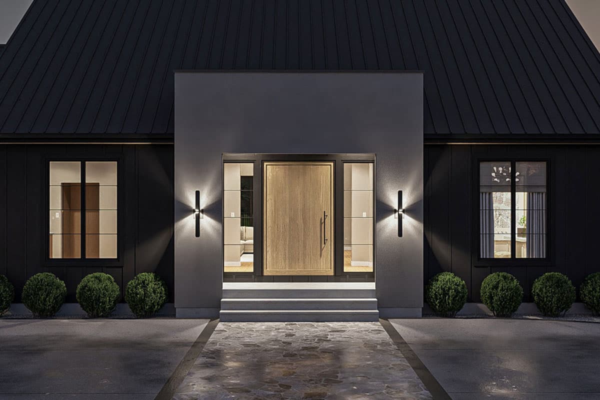 Plan 623454DJ: 3-Bed Single-Story Modern House Plan with Flex Room - 2574 Sq Ft - Image #7 - Contemporary, Modern