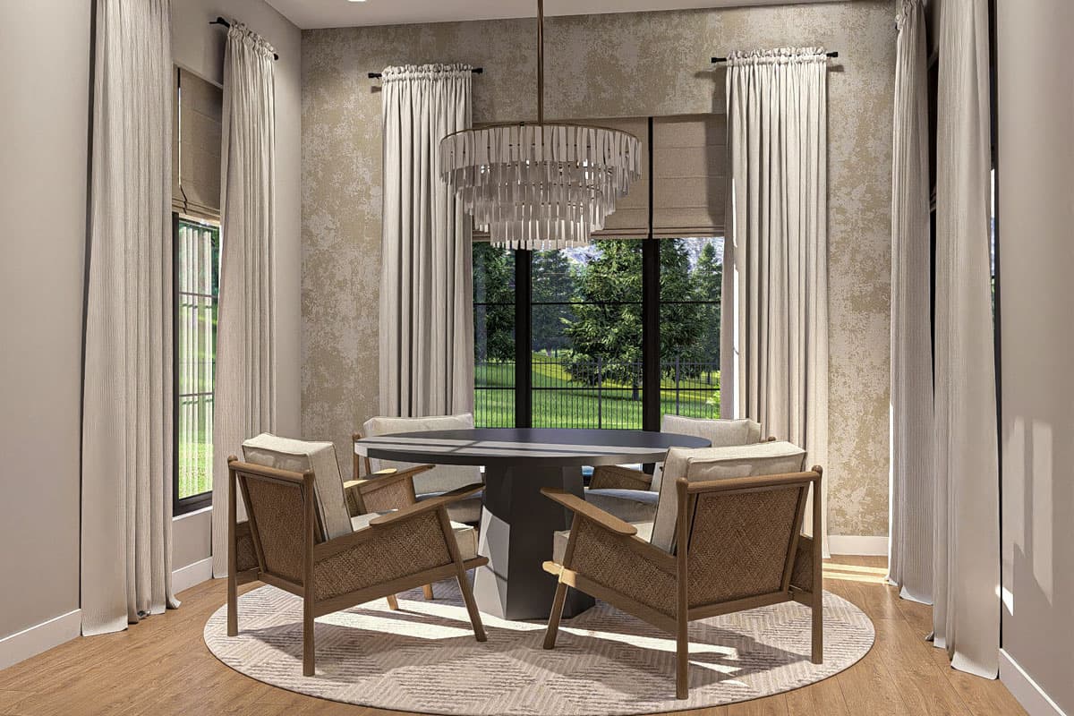 Plan 623454DJ: 3-Bed Single-Story Modern House Plan with Flex Room - 2574 Sq Ft - Image #12 - Contemporary, Modern