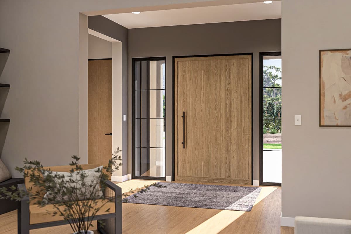 Plan 623454DJ: 3-Bed Single-Story Modern House Plan with Flex Room - 2574 Sq Ft - Image #8 - Contemporary, Modern