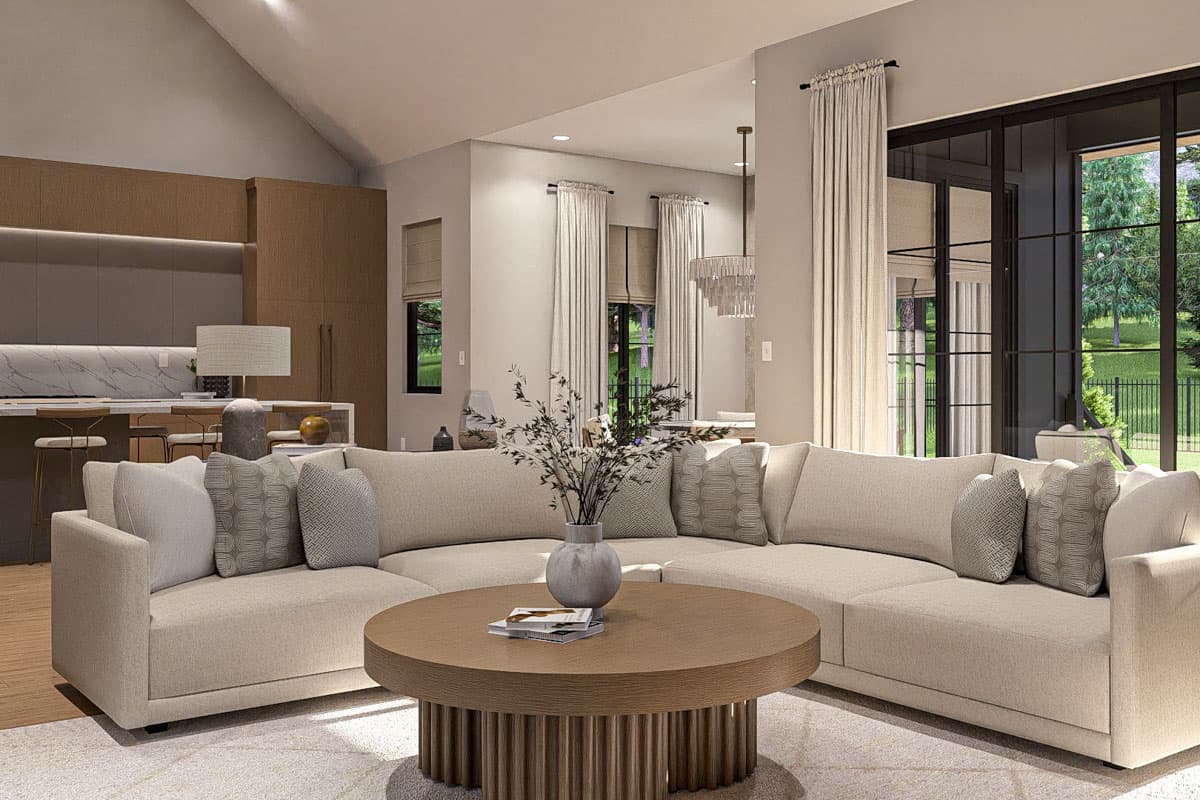 Plan 623454DJ: 3-Bed Single-Story Modern House Plan with Flex Room - 2574 Sq Ft - Image #15 - Contemporary, Modern