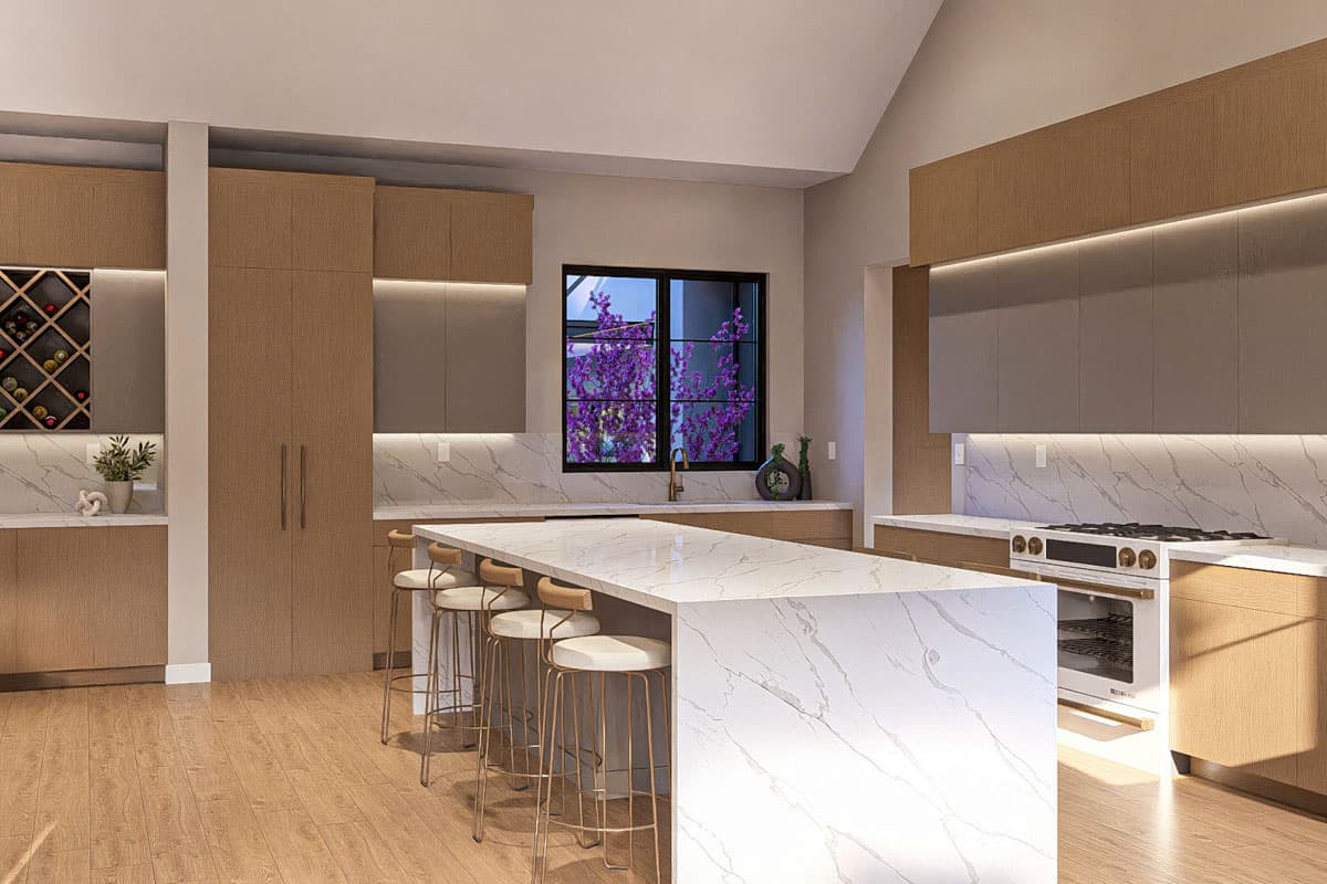 Plan 623454DJ: 3-Bed Single-Story Modern House Plan with Flex Room - 2574 Sq Ft - Image #10 - Contemporary, Modern