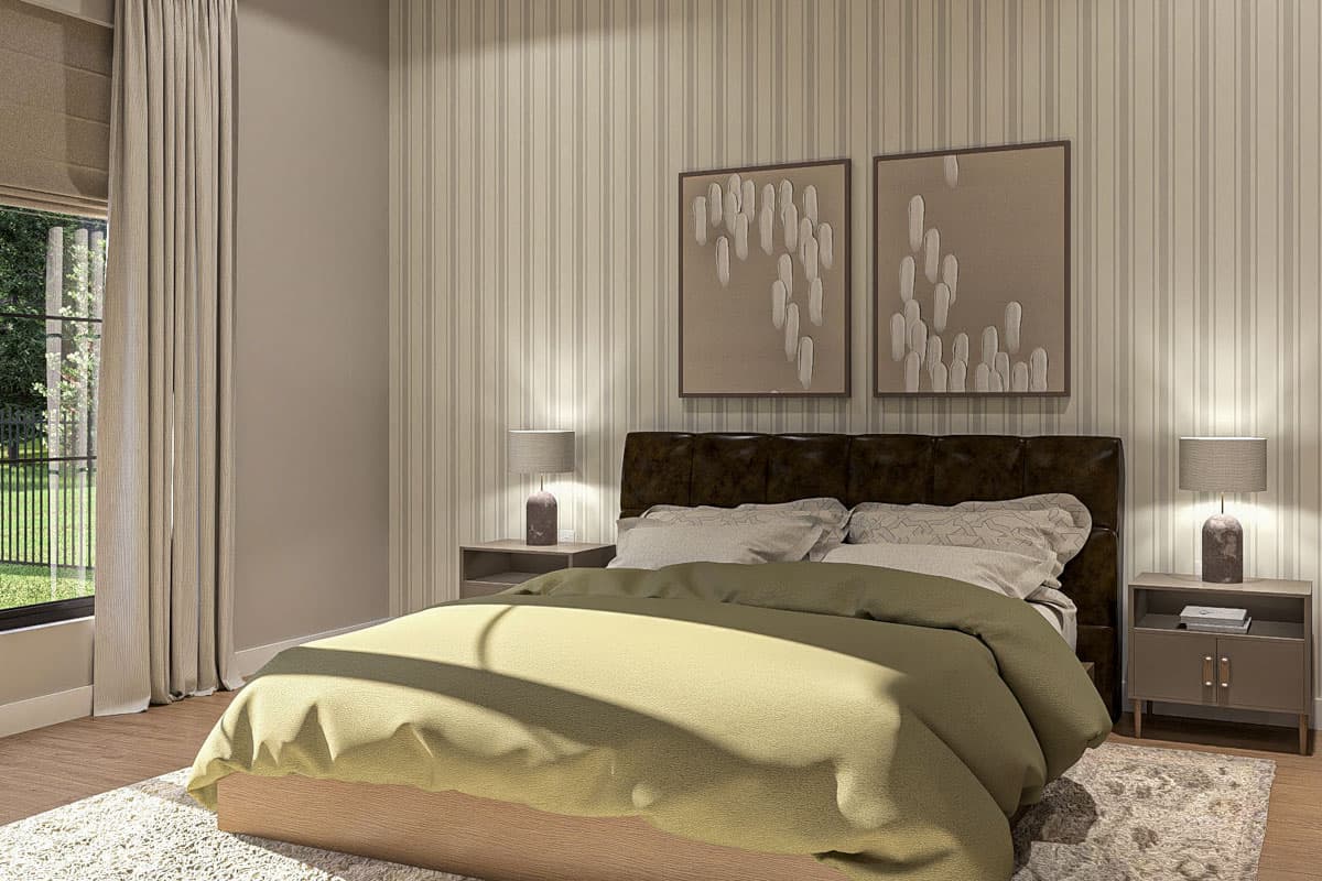 Plan 623454DJ: 3-Bed Single-Story Modern House Plan with Flex Room - 2574 Sq Ft - Image #17 - Contemporary, Modern