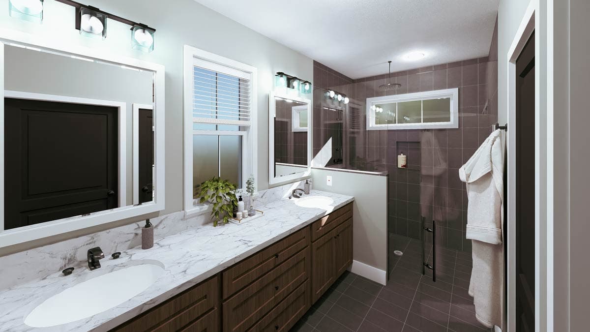 Plan 25051DH: 4-Bed Country Ranch House Plan with Split-Bedroom - 2020 Sq Ft - Image #13 - Country, Farmhouse, Ranch