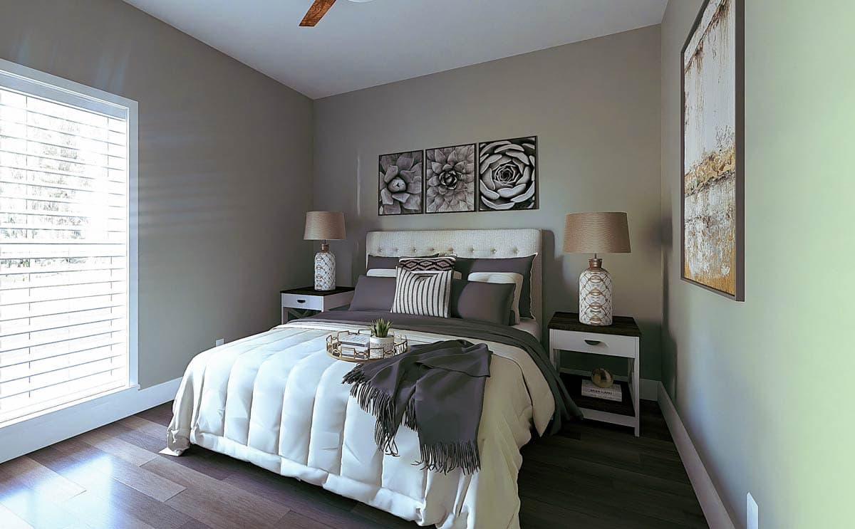 Plan 25051DH: 4-Bed Country Ranch House Plan with Split-Bedroom - 2020 Sq Ft - Image #16 - Country, Farmhouse, Ranch