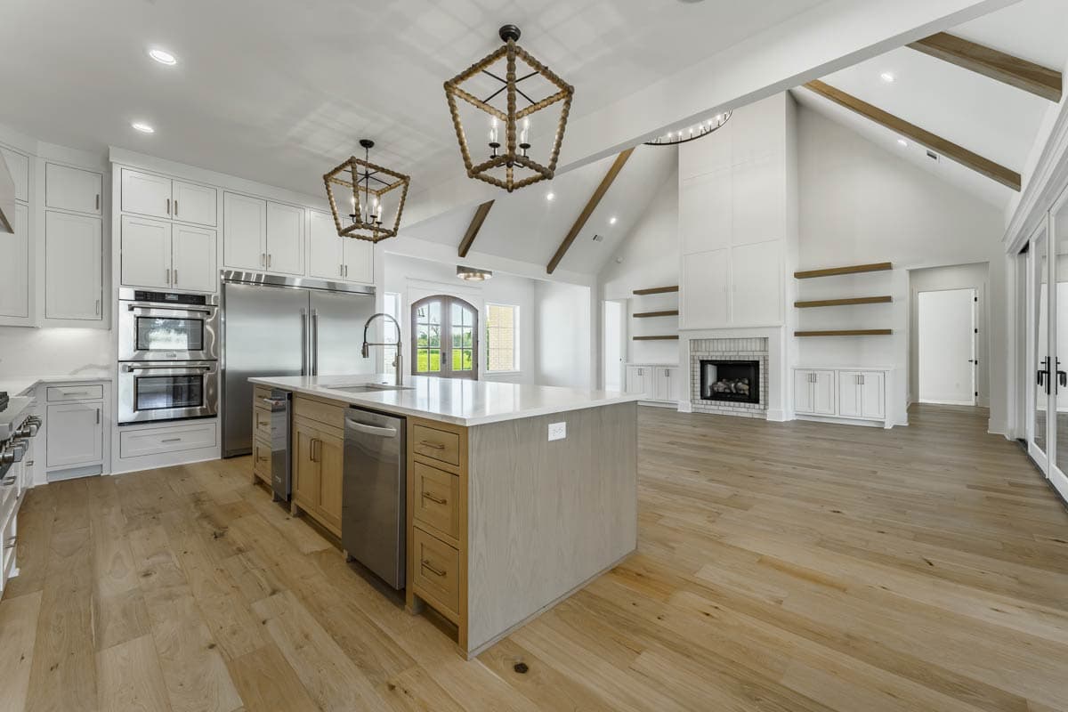 Plan 818156JSS: Transitional House Plan with 4 Beds and Outdoor Living Space - 3697 Sq Ft - Image #10 - Country, Farmhouse, Modern Farmhouse, New American, Transitional