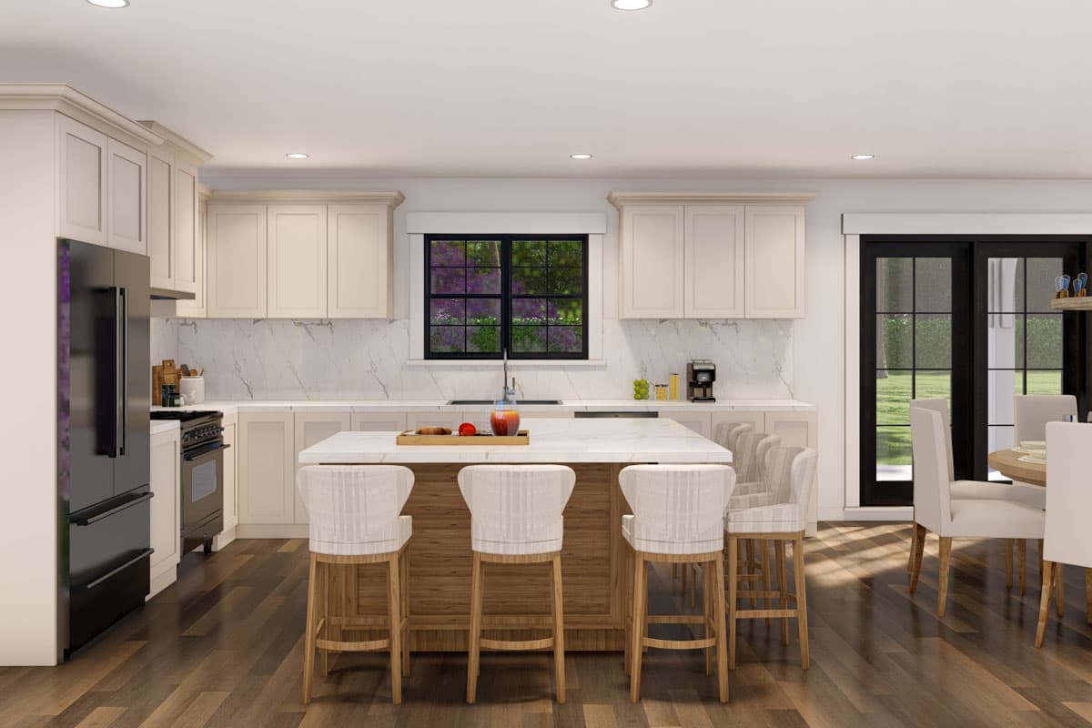 Plan 70905MK: 3-Bed Single-Story Country Farmhouse with Vaulted Great Room - 2411 Sq Ft - Image #14 - Country, Farmhouse, Ranch