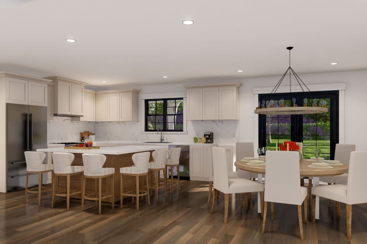 Plan 70905MK: 3-Bed Single-Story Country Farmhouse with Vaulted Great Room - 2411 Sq Ft - Image #16 - Country, Farmhouse, Ranch