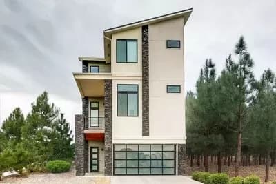 3-Story Modern House Plan with Rooftop Deck - 2793 Sq Ft