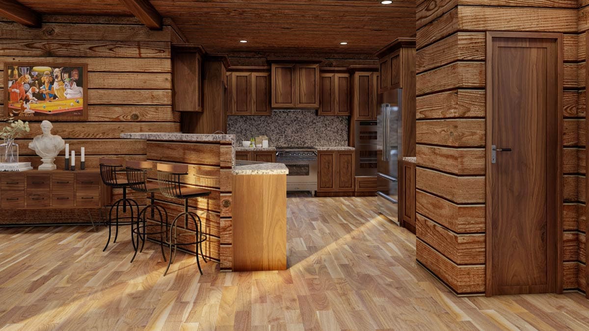 Plan 70906MK: Two-Story Lake House Plan with Wrap-Around Porch - 2706 Sq Ft - Image #8 - Country, Craftsman, Mountain, Rustic