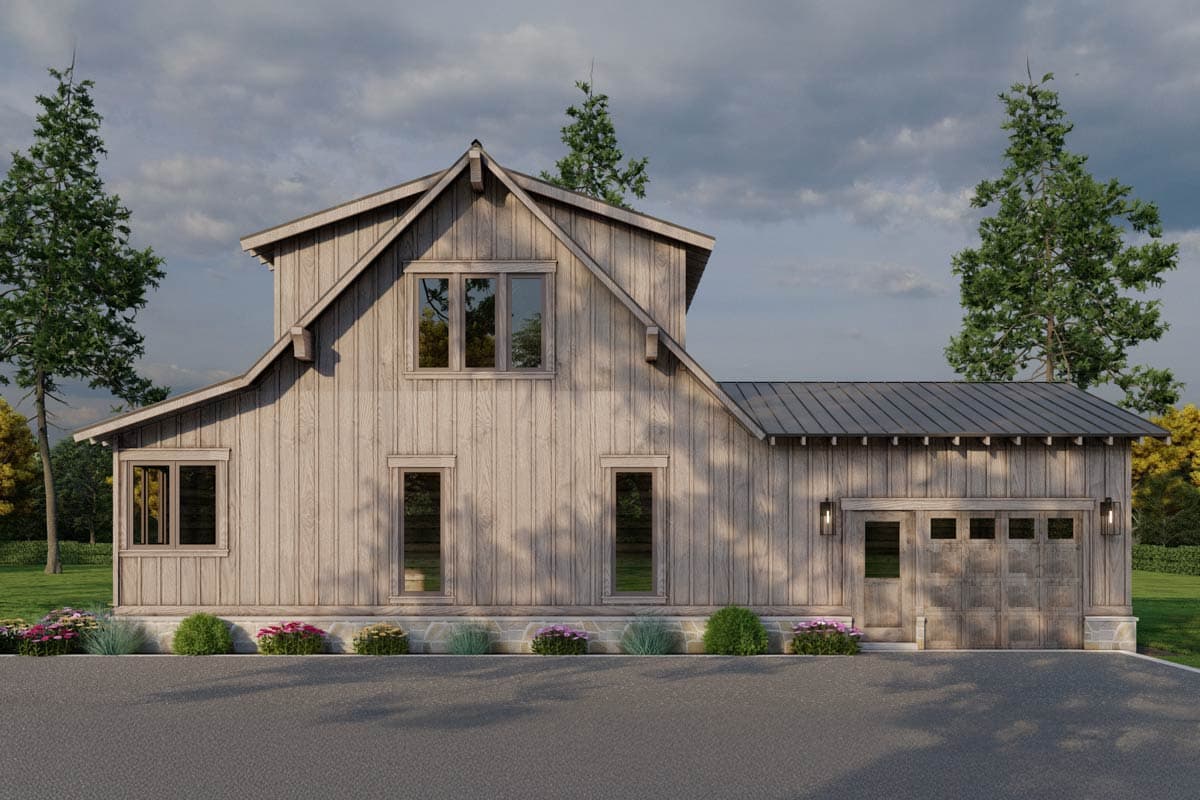 Plan 70906MK: Two-Story Lake House Plan with Wrap-Around Porch - 2706 Sq Ft - Image #11 - Country, Craftsman, Mountain, Rustic