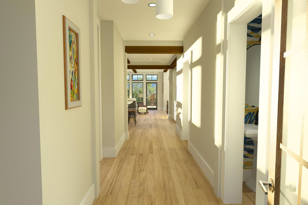 Plan 765056TWN: 5-Bedroom Lake House Plan with Two Master Suites - 2998 Sq Ft - Image #10 - Craftsman, Mountain, Traditional