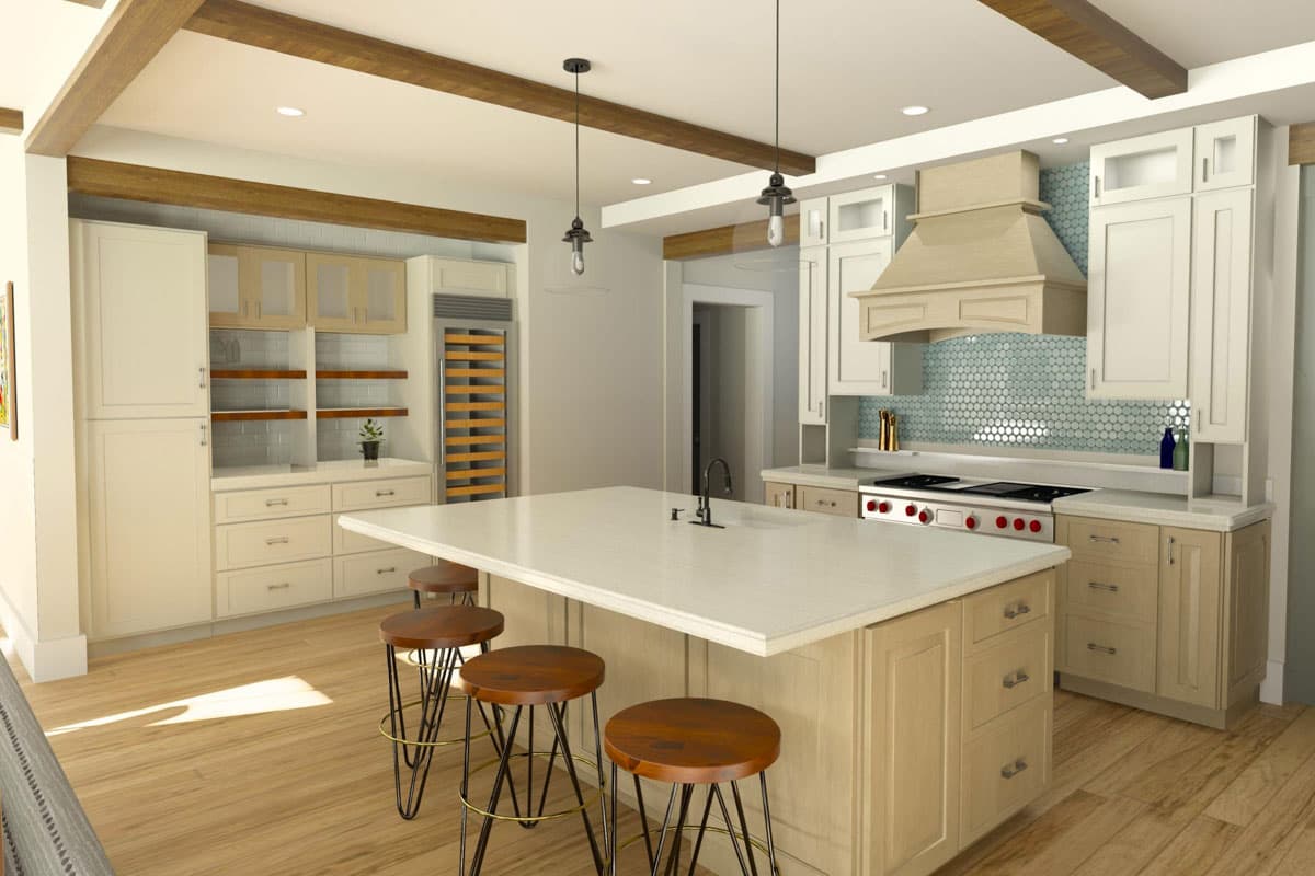 Plan 765056TWN: 5-Bedroom Lake House Plan with Two Master Suites - 2998 Sq Ft - Image #12 - Craftsman, Mountain, Traditional