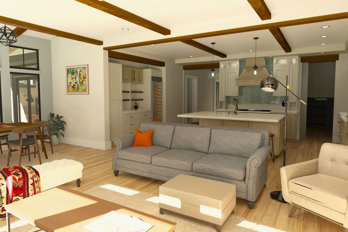 Plan 765056TWN: 5-Bedroom Lake House Plan with Two Master Suites - 2998 Sq Ft - Image #16 - Craftsman, Mountain, Traditional