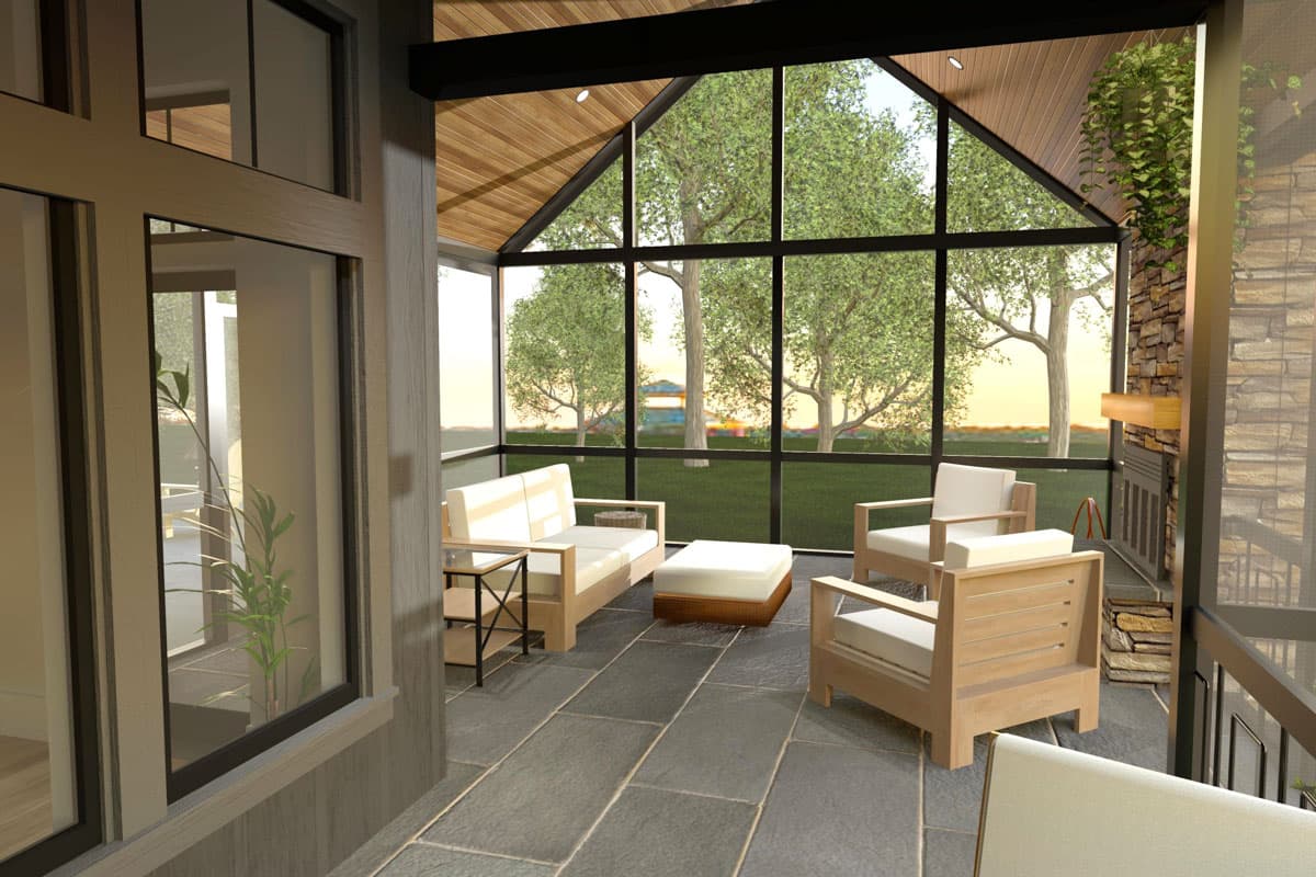 Plan 765056TWN: 5-Bedroom Lake House Plan with Two Master Suites - 2998 Sq Ft - Image #28 - Craftsman, Mountain, Traditional