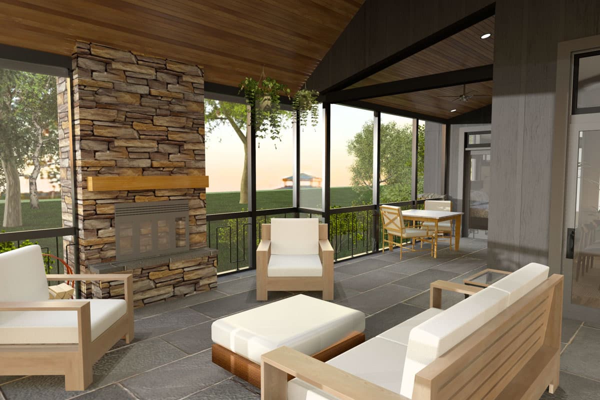 Plan 765056TWN: 5-Bedroom Lake House Plan with Two Master Suites - 2998 Sq Ft - Image #27 - Craftsman, Mountain, Traditional