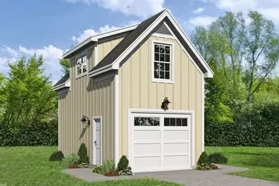 Detached Garage with Studio Apartment Upstairs - 682 Sq Ft