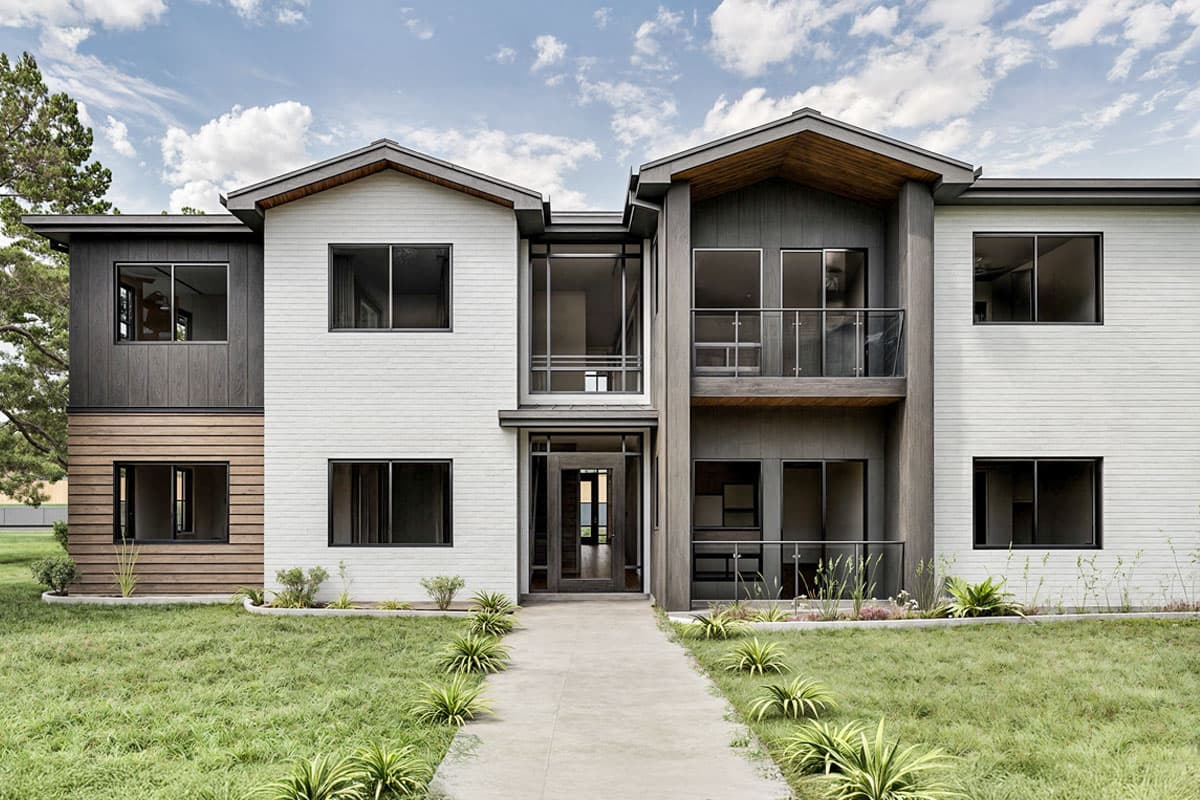 Plan 307726RAD: Contemporary Multi-Plex House Plan with 12 Units - 12966 Sq Ft - Image #8 - Contemporary, Transitional