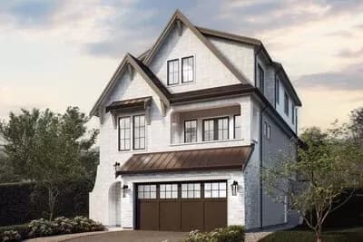 5-Bed Modern Colonial Cottage House Plan with Home Office - 3321 Sq Ft