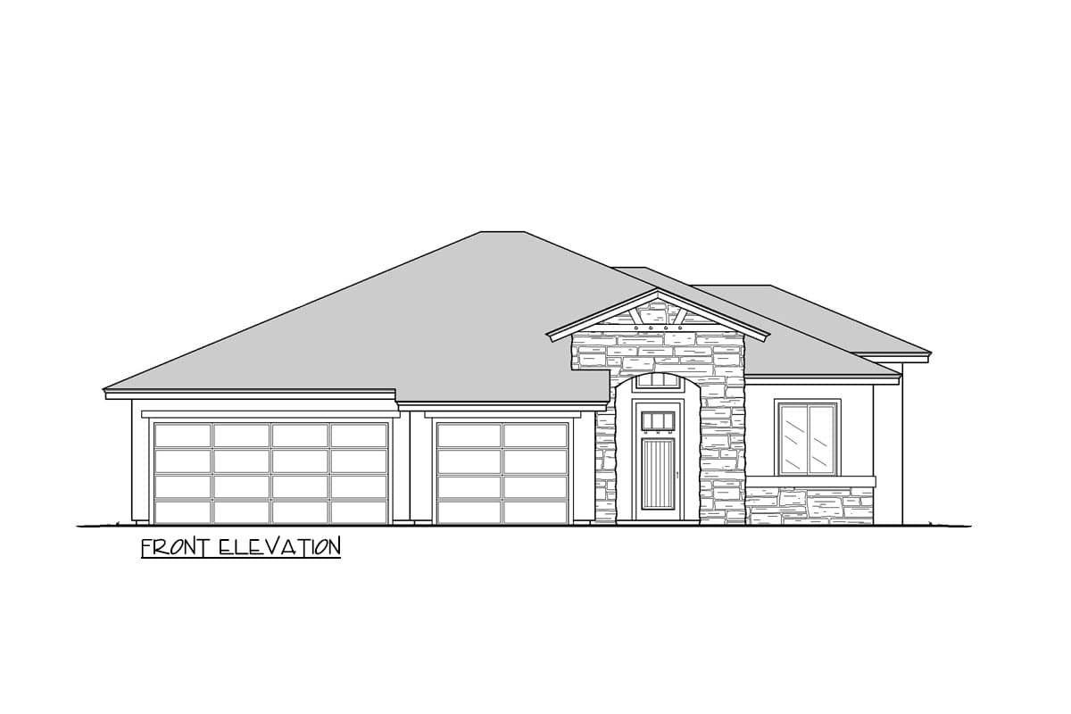 Plan 833023WAT: 3-Bed Hill Country House Plan Under 2000 Sq Ft - Image #19 - Cottage, Country, Hill Country, Prairie, Ranch, Traditional