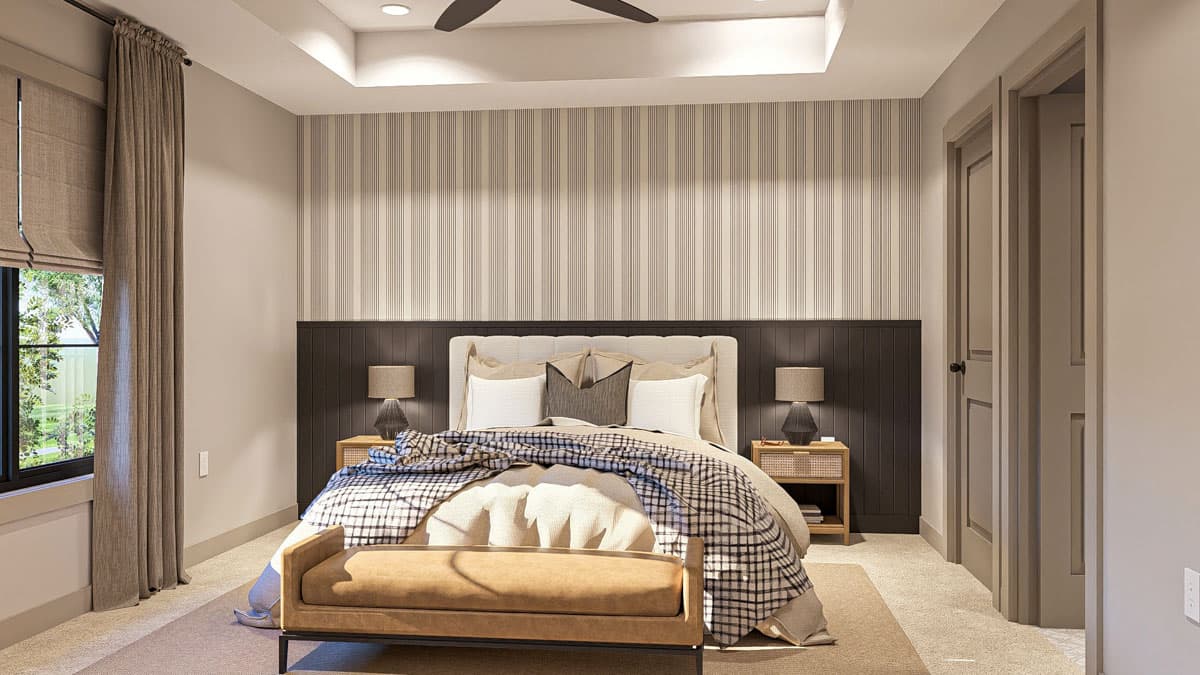 Plan 623458DJ: Two-Story Traditional House Plan for Narrow Lot Under 1700 Sq Ft - Image #15 - Traditional, Transitional