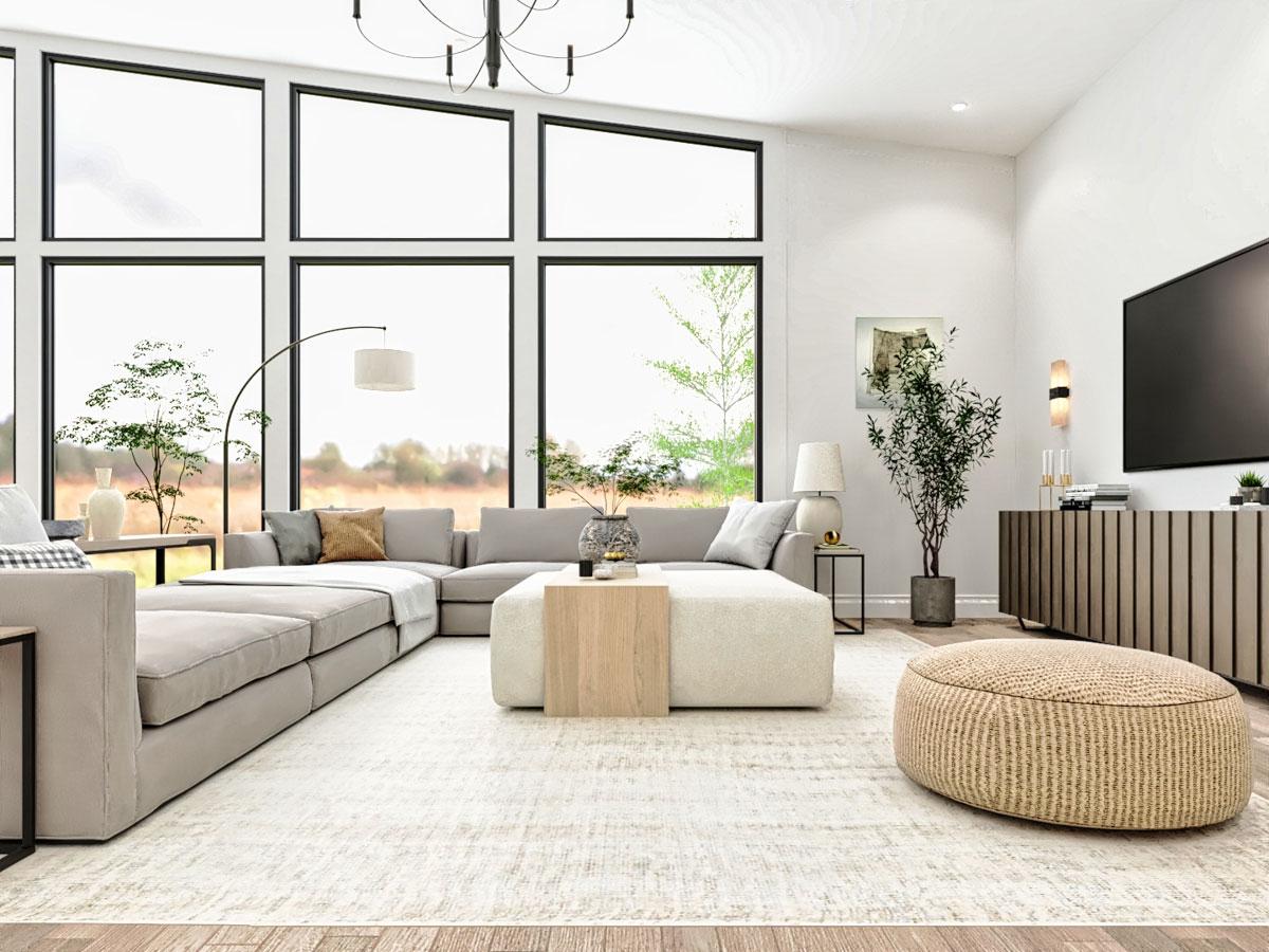 Plan 25839GE: 3-Bed Contemporary Lake House Plan With Front-Sloping Lot - 2890 Sq Ft - Image #15 - Contemporary