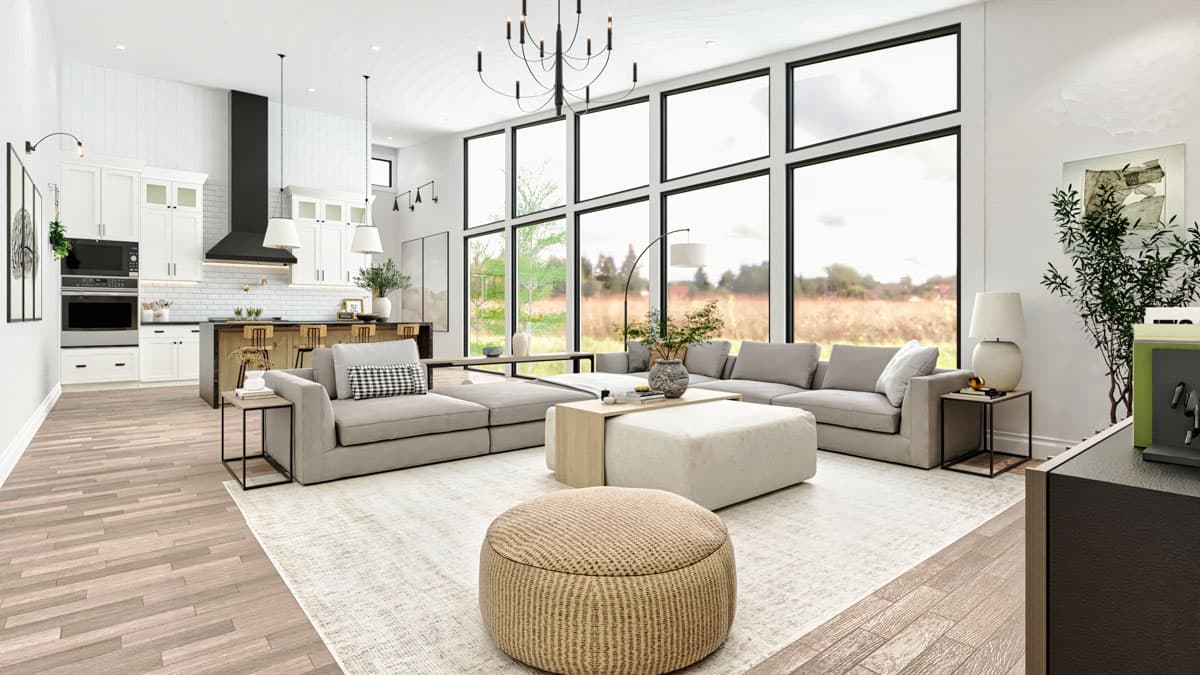 Plan 25839GE: 3-Bed Contemporary Lake House Plan With Front-Sloping Lot - 2890 Sq Ft - Image #13 - Contemporary