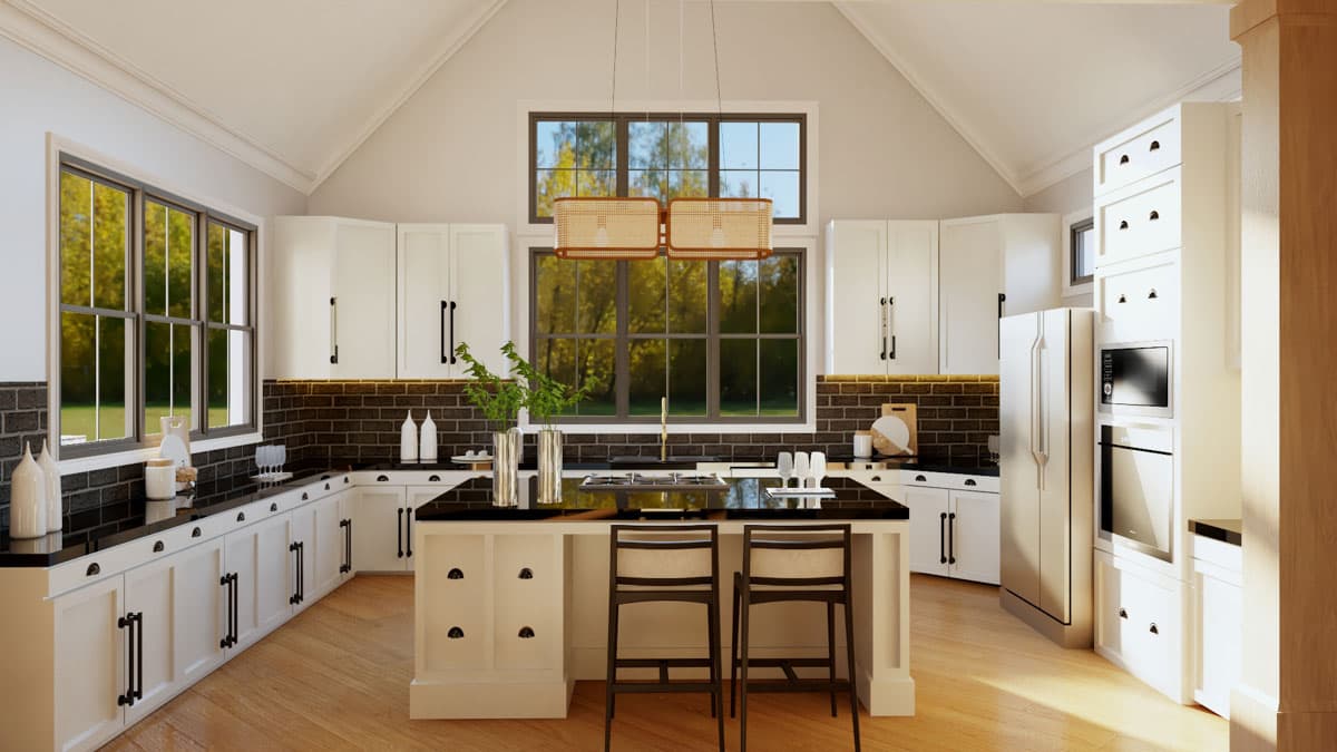 Plan 135317GRA: Two-Story New American House Plan with Home Office and Media Room - 4749 Sq Ft - Image #16 - Craftsman, Mountain, New American, Transitional