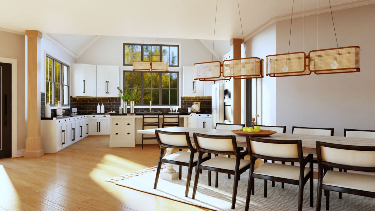 Plan 135317GRA: Two-Story New American House Plan with Home Office and Media Room - 4749 Sq Ft - Image #15 - Craftsman, Mountain, New American, Transitional