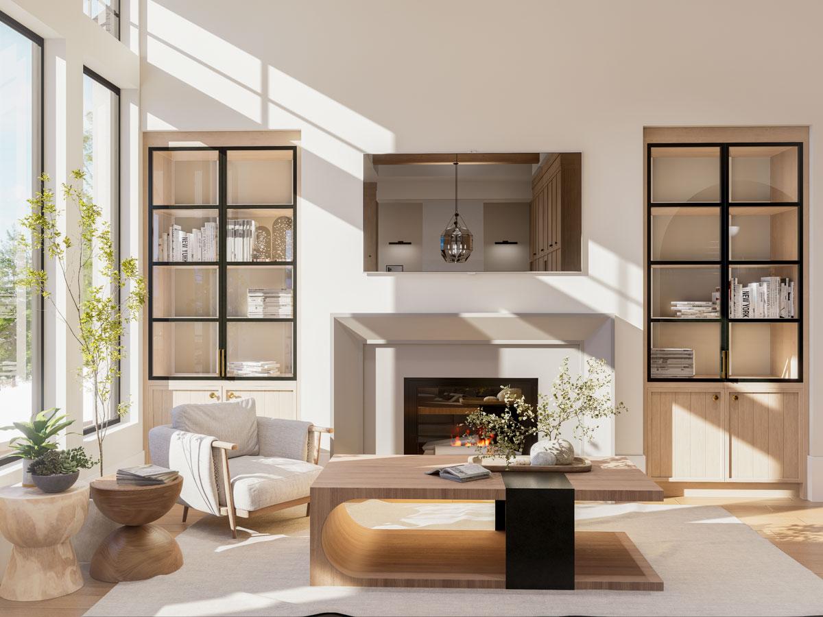 Plan 270112AF: 4-Bed Modern House Plan with Finished Walkout Basement - 3786 Sq Ft - Image #10 - Contemporary, Modern, Northwest, Ranch, Transitional